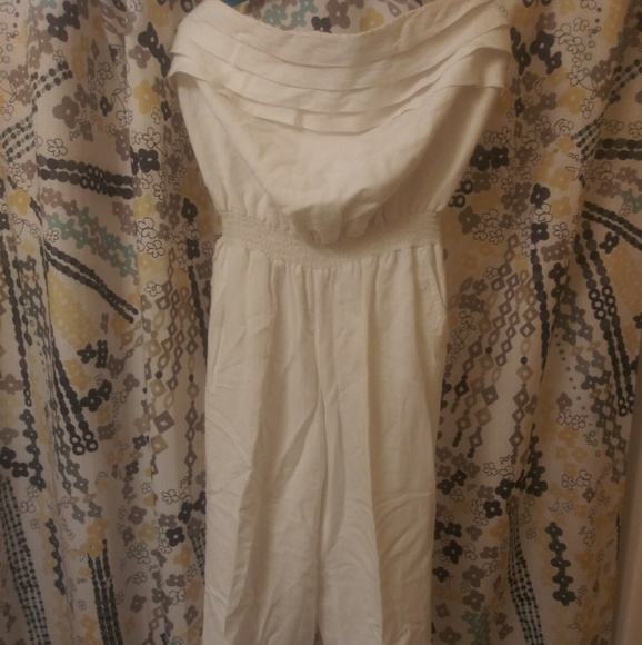 🚫🚫🚫🚫SOLD Linen jumpsuit - Picture 1 of 2